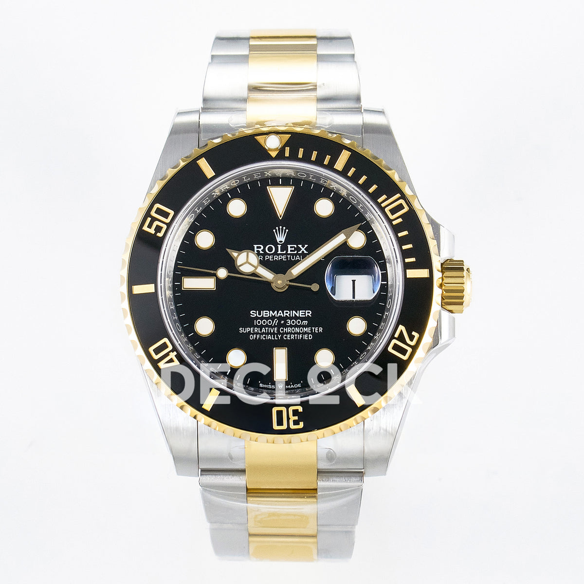 Rolex Submariner 126613LN 41mm THBF Two-Tone Black Dial SH3235 replica - front