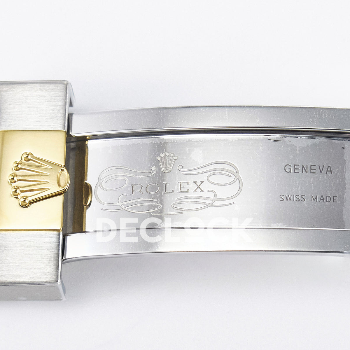 Rolex Submariner 126613LN 41mm THBF Two-Tone Black Dial SH3235 replica - rolex clasp engraving