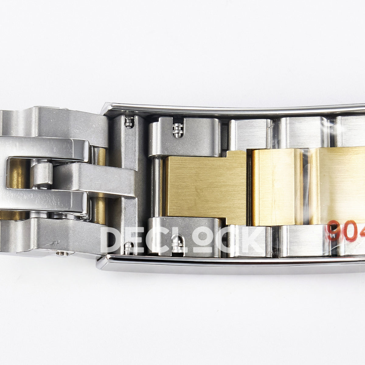 Rolex Submariner 126613LN 41mm THBF Two-Tone Black Dial SH3235 replica - clasp underside