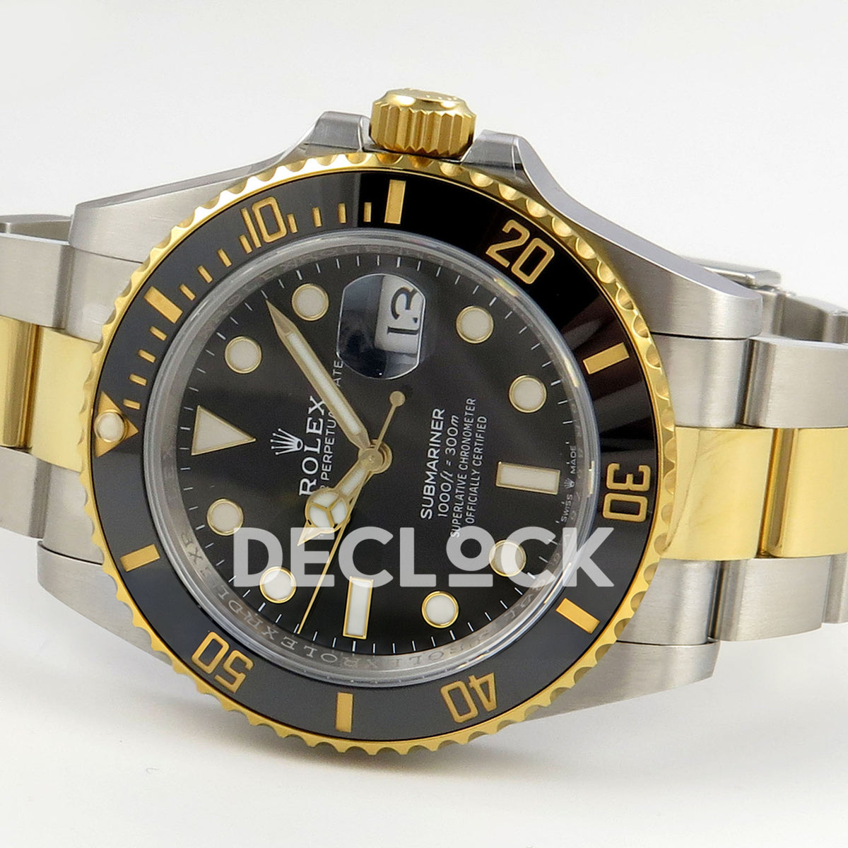Rolex Submariner 126613LN 41mm VSF Two-Tone Black Dial VS3235 V2 replica - full watch right