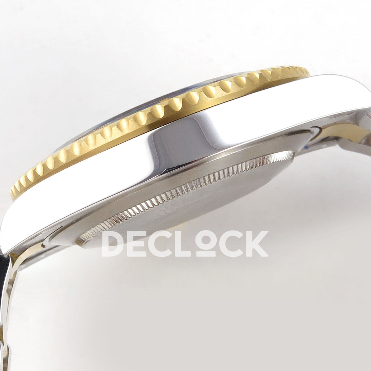 Rolex Submariner 41mm 126613LN QF Two-Tone Black Dial JH3235 Free Sprung replica - case side