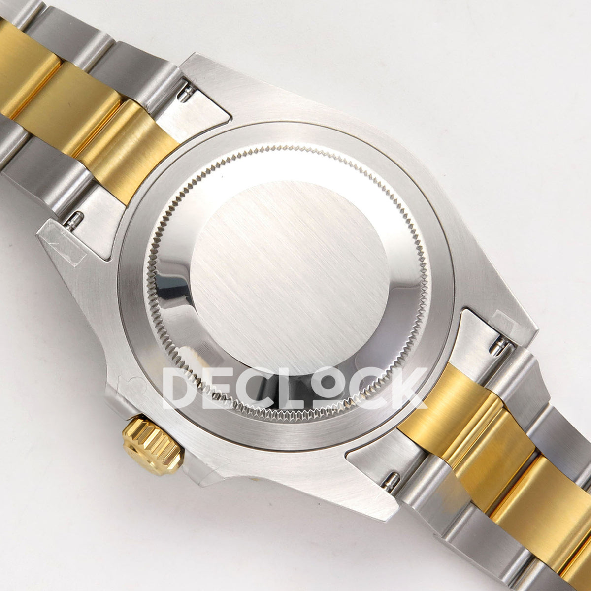 Rolex Submariner 41mm 126613LN QF Two-Tone Black Dial JH3235 Free Sprung replica - caseback exterior