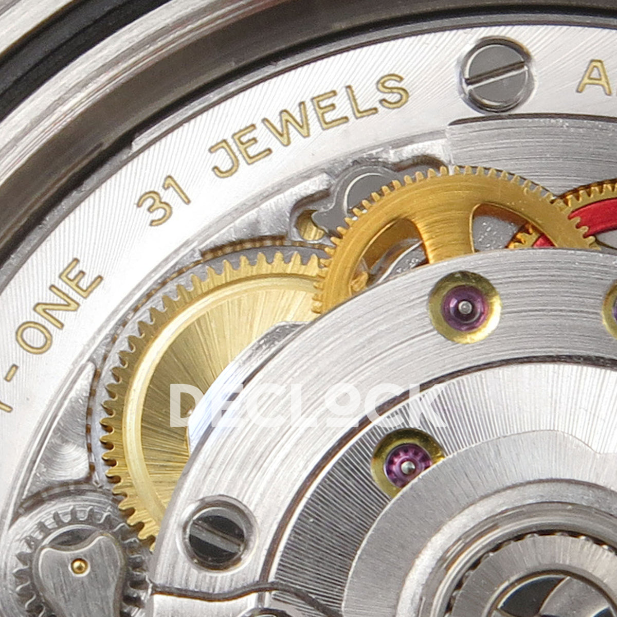 Rolex Submariner 41mm 126613LN QF Two-Tone Black Dial JH3235 Free Sprung replica - movement detail