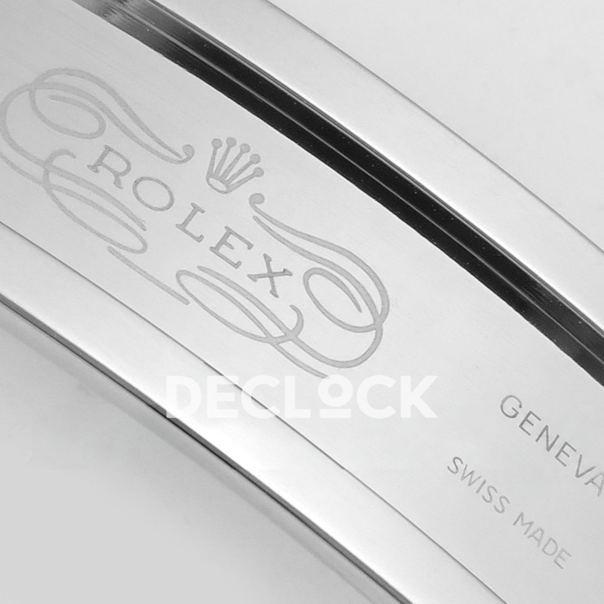 Rolex Submariner 41mm 126613LN WF Two-Tone Black Dial JH3235 replica - clasp engraving