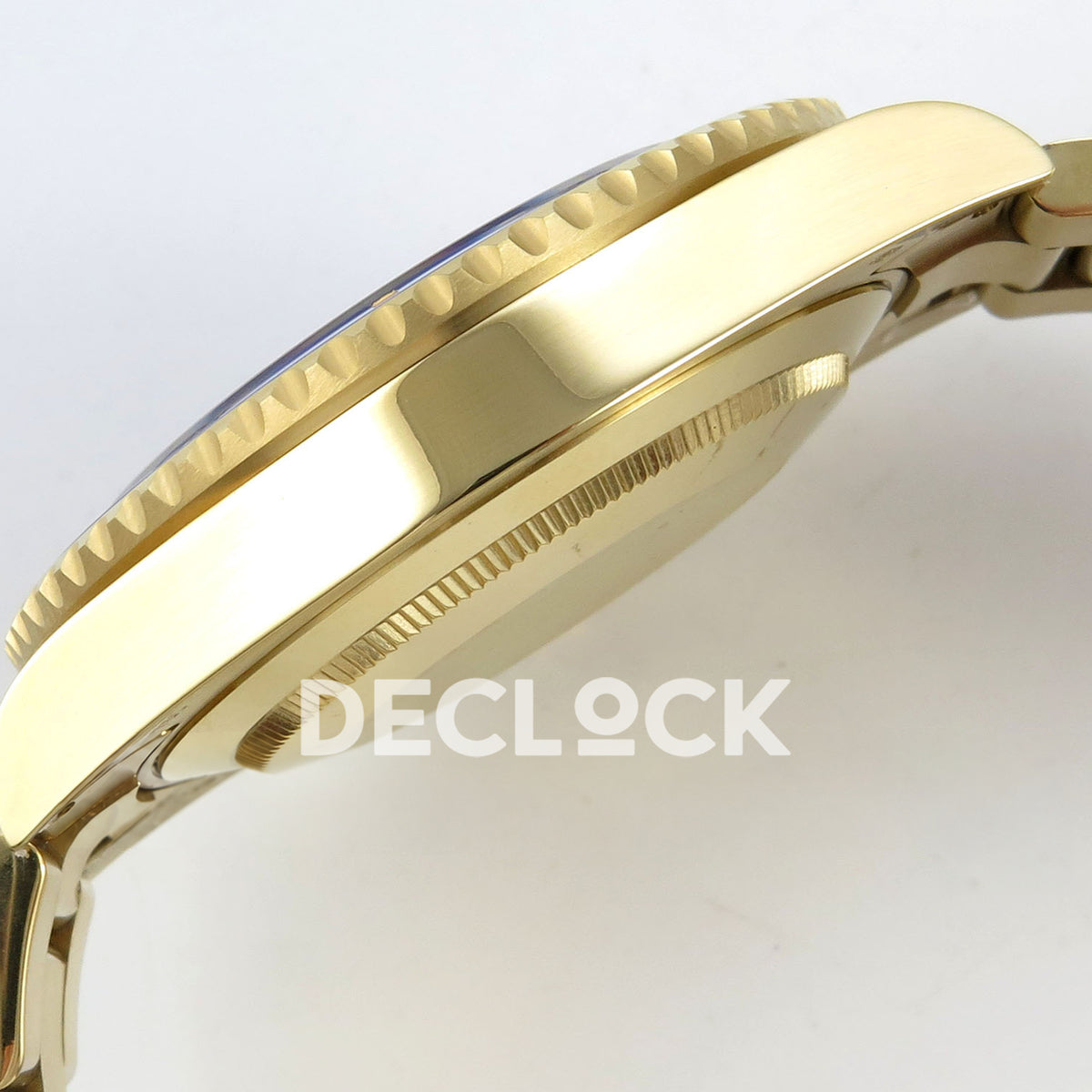 Rolex Submariner 126618LB 41mm QF Yellow Gold Blue Dial QF3235 replica - case side