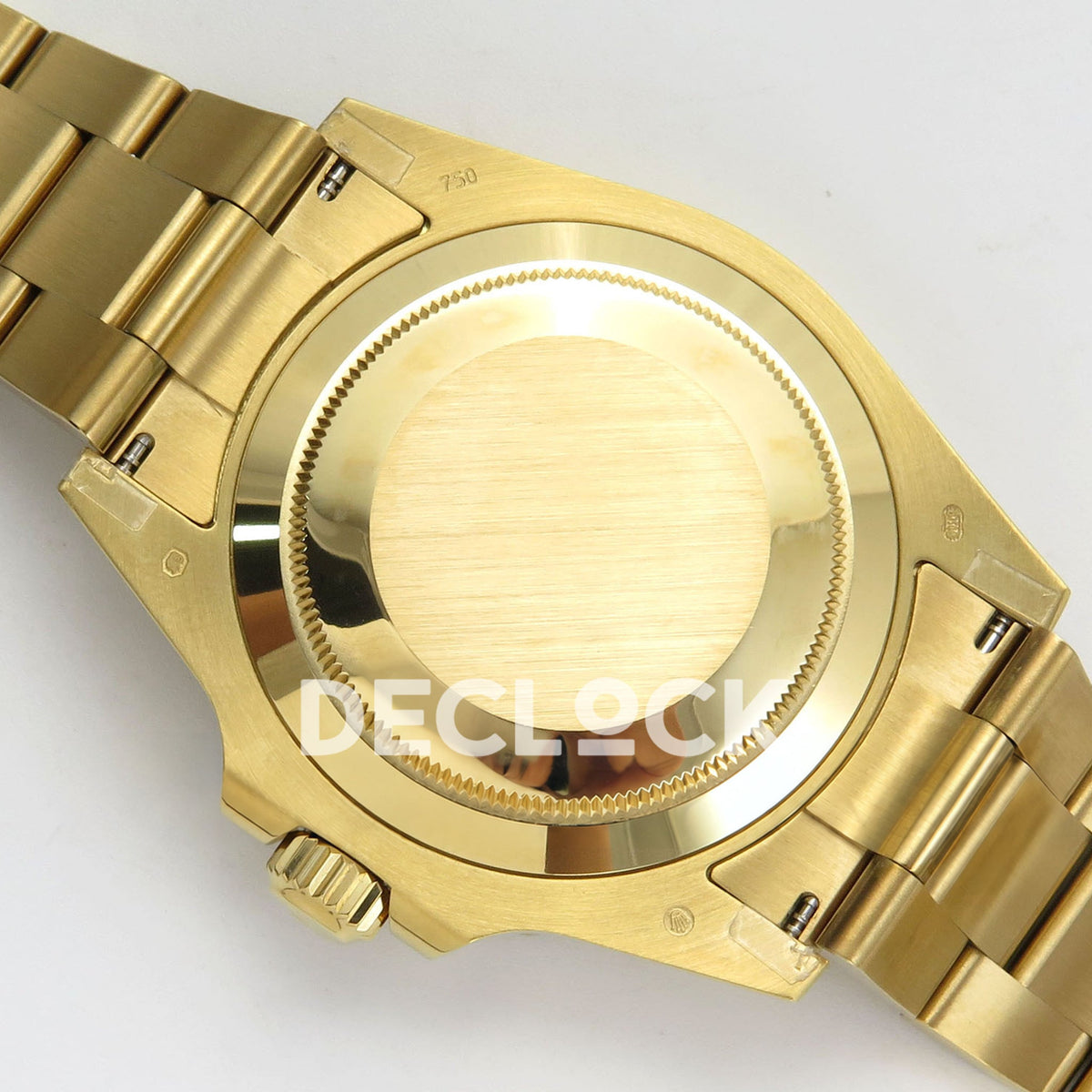 Rolex Submariner 126618LB 41mm QF Yellow Gold Blue Dial QF3235 replica - caseback exterior