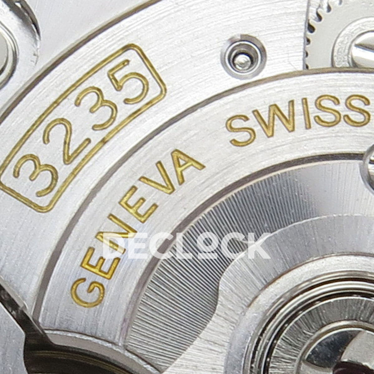 Rolex Submariner 126618LB 41mm QF Yellow Gold Blue Dial QF3235 replica - movement engraving