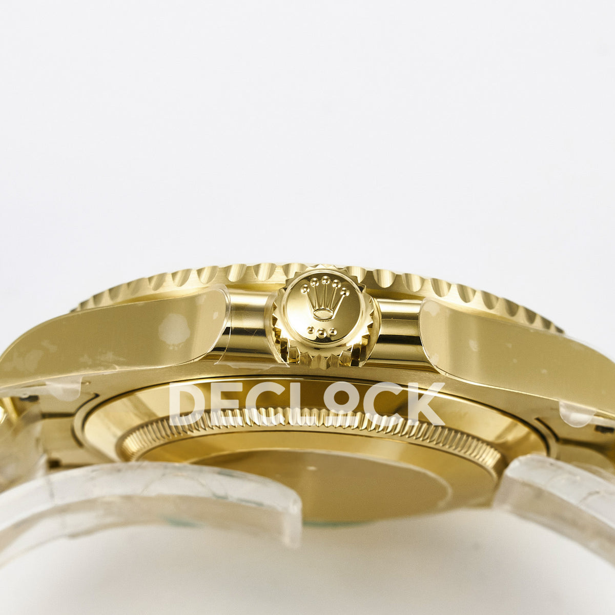 Rolex Submariner 126618LB 41mm THBF Yellow Gold Blue Dial SH3235 replica - crown profile