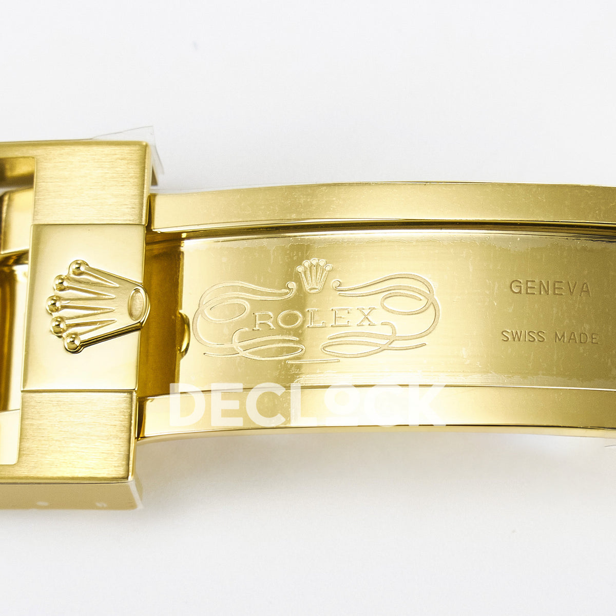 Rolex Submariner 126618LB 41mm THBF Yellow Gold Blue Dial SH3235 replica - rolex clasp engraving