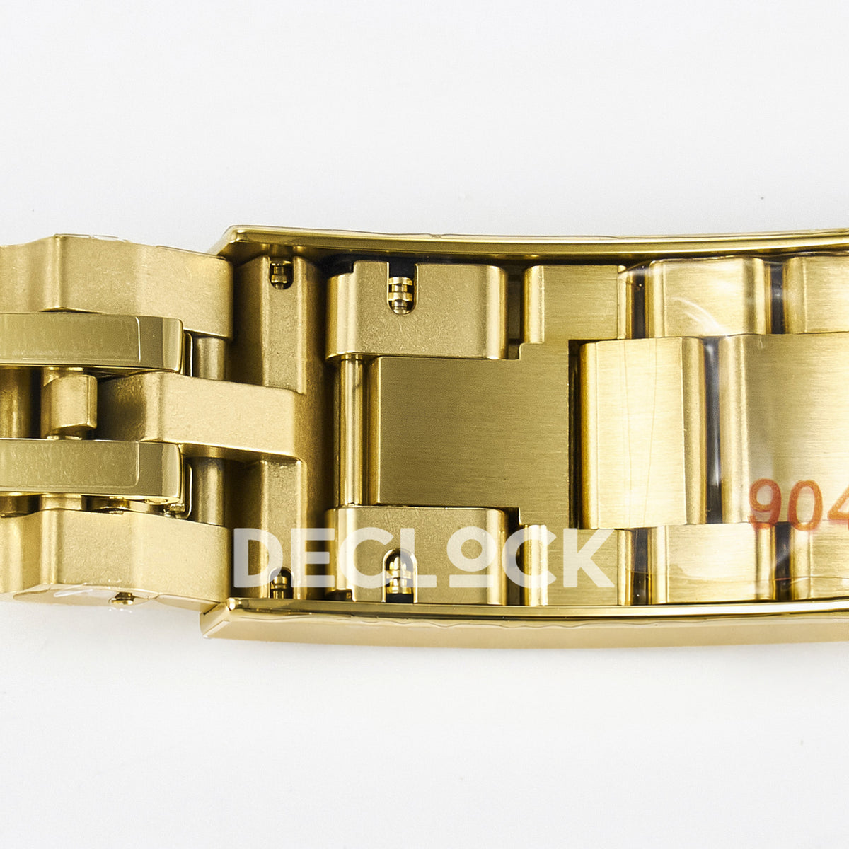 Rolex Submariner 126618LB 41mm THBF Yellow Gold Blue Dial SH3235 replica - clasp underside