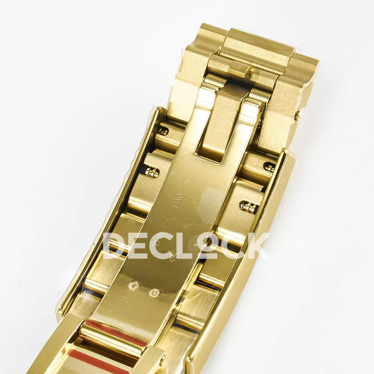 Rolex Submariner 126618LB 41mm THBF Yellow Gold Blue Dial SH3235 replica - folding clasp macro