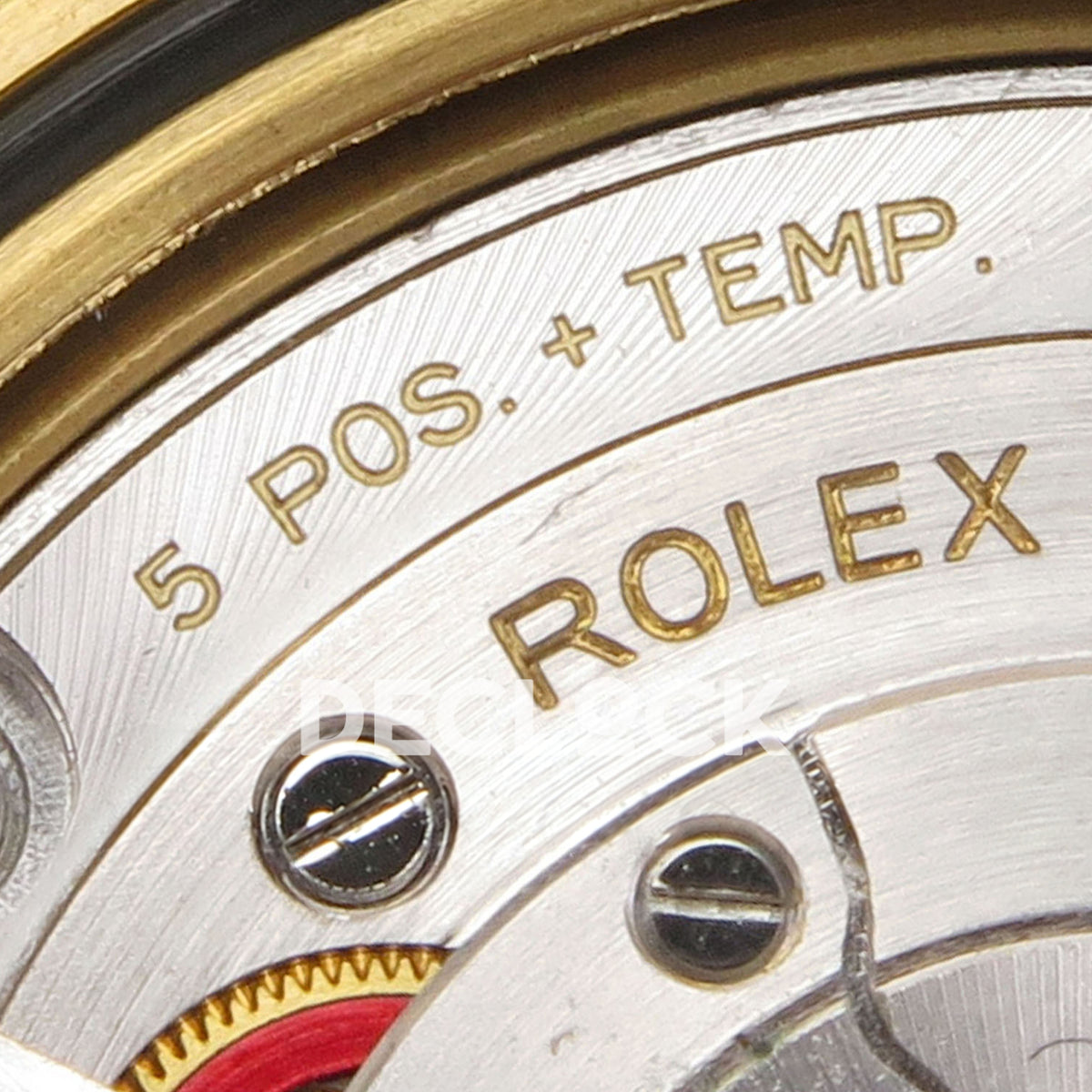 Rolex Submariner 41mm 126618LB QF Blue Dial Yellow Gold JH3235 Free Sprung replica - rotor closeup