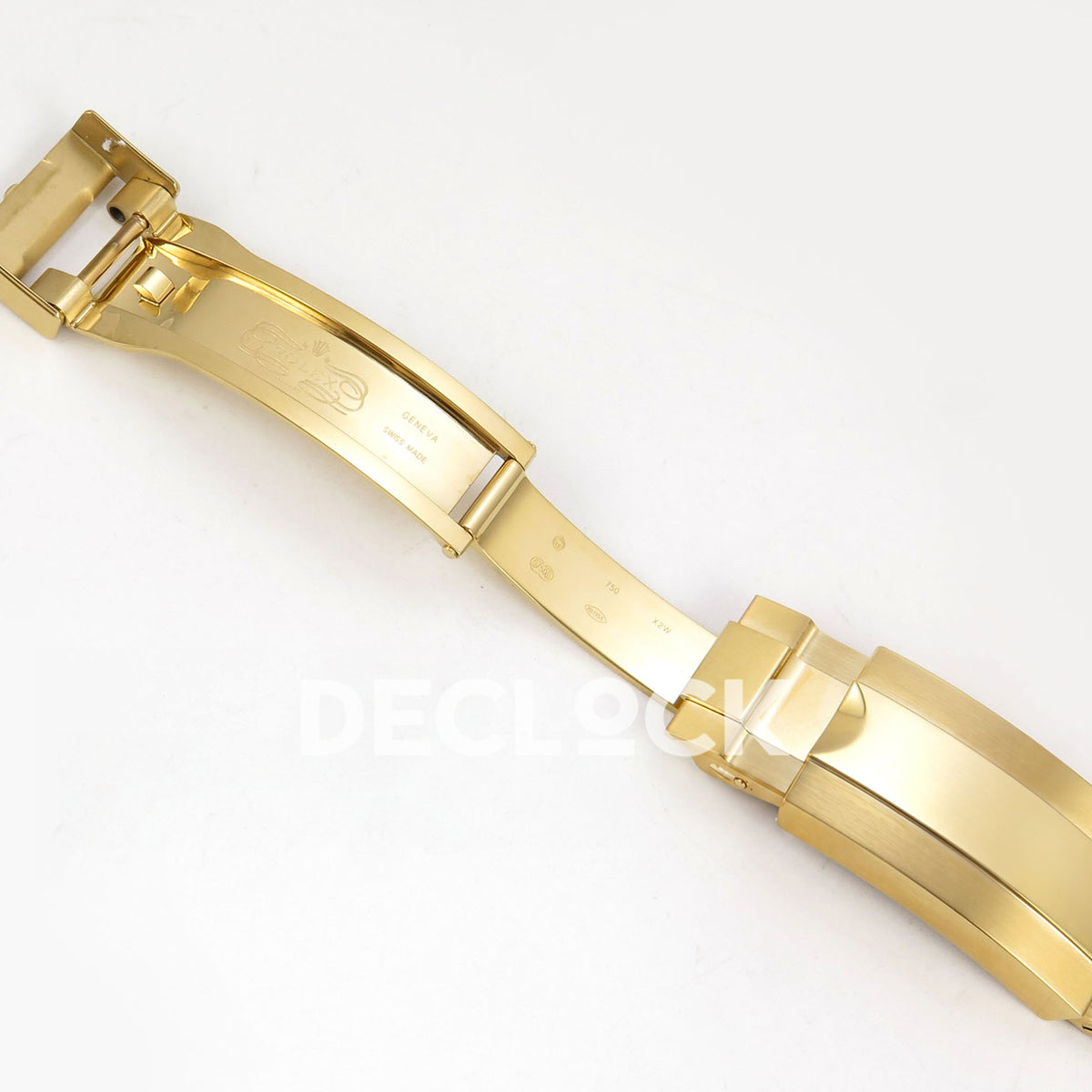 Rolex Submariner 41mm 126618LB QF Blue Dial Yellow Gold JH3235 Free Sprung replica - deployant open