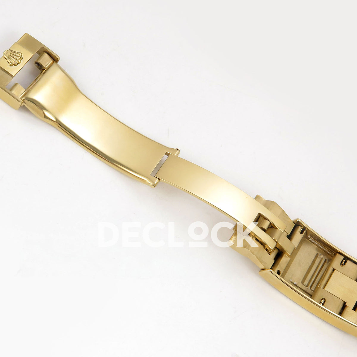 Rolex Submariner 41mm 126618LB QF Blue Dial Yellow Gold JH3235 Free Sprung replica - deployant interior