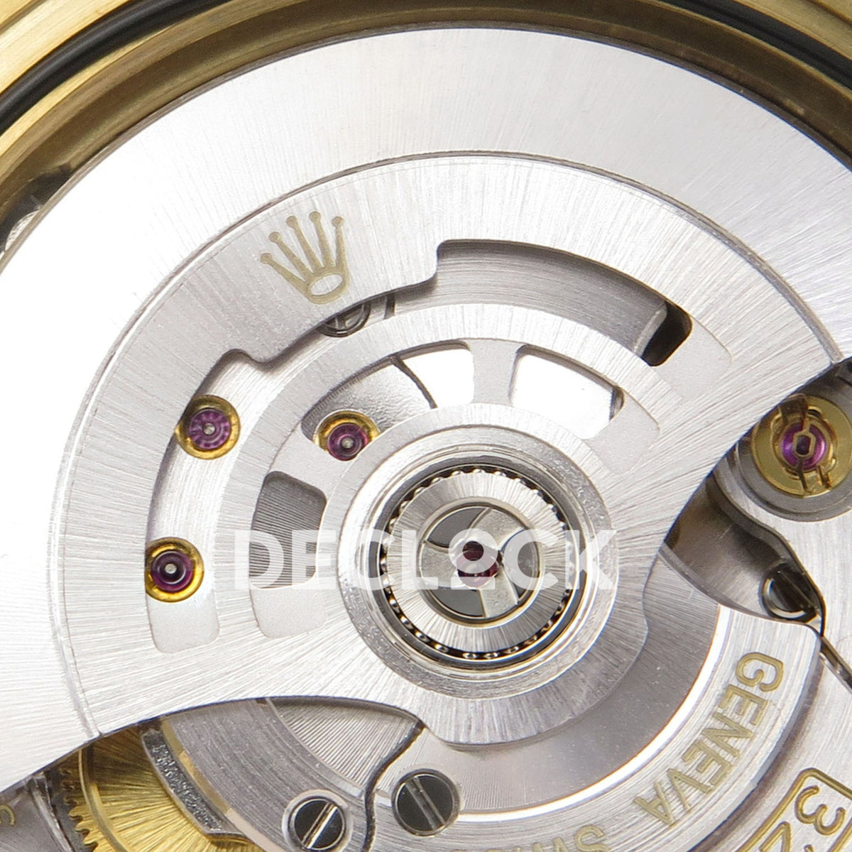 Rolex Submariner 41mm 126618LB WF Blue Dial Yellow Gold JH3235 replica - rotor closeup