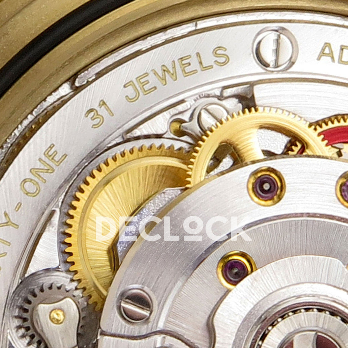 Rolex Submariner 41mm 126618LB WF Blue Dial Yellow Gold JH3235 replica - rotor engraving