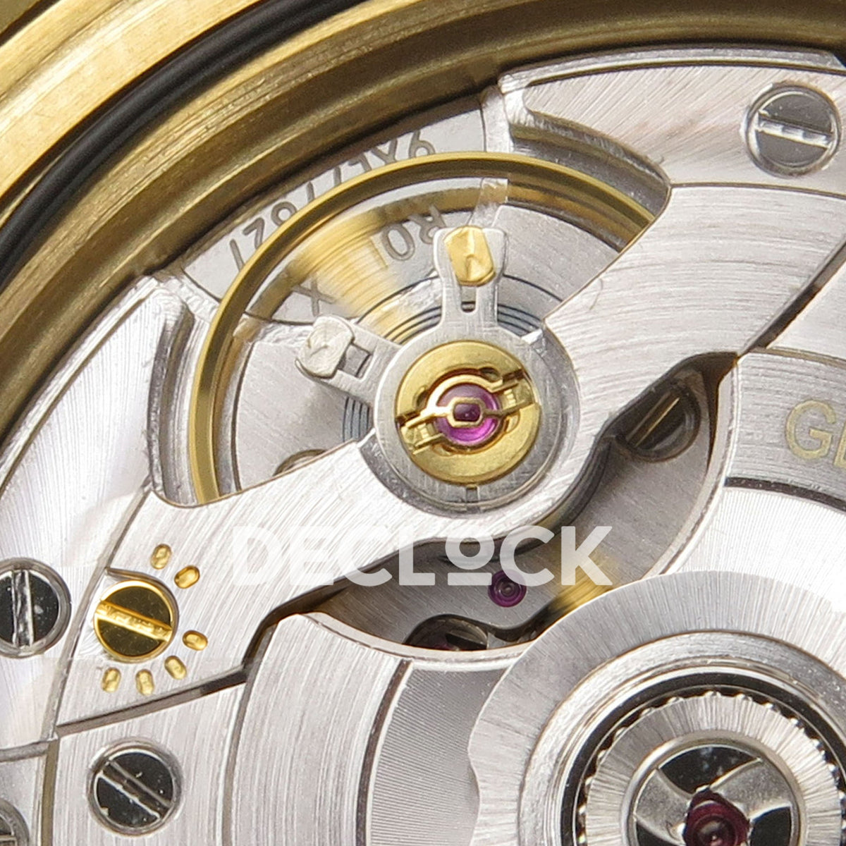 Rolex Submariner 41mm 126618LB WF Blue Dial Yellow Gold JH3235 replica - jewel bridge detail