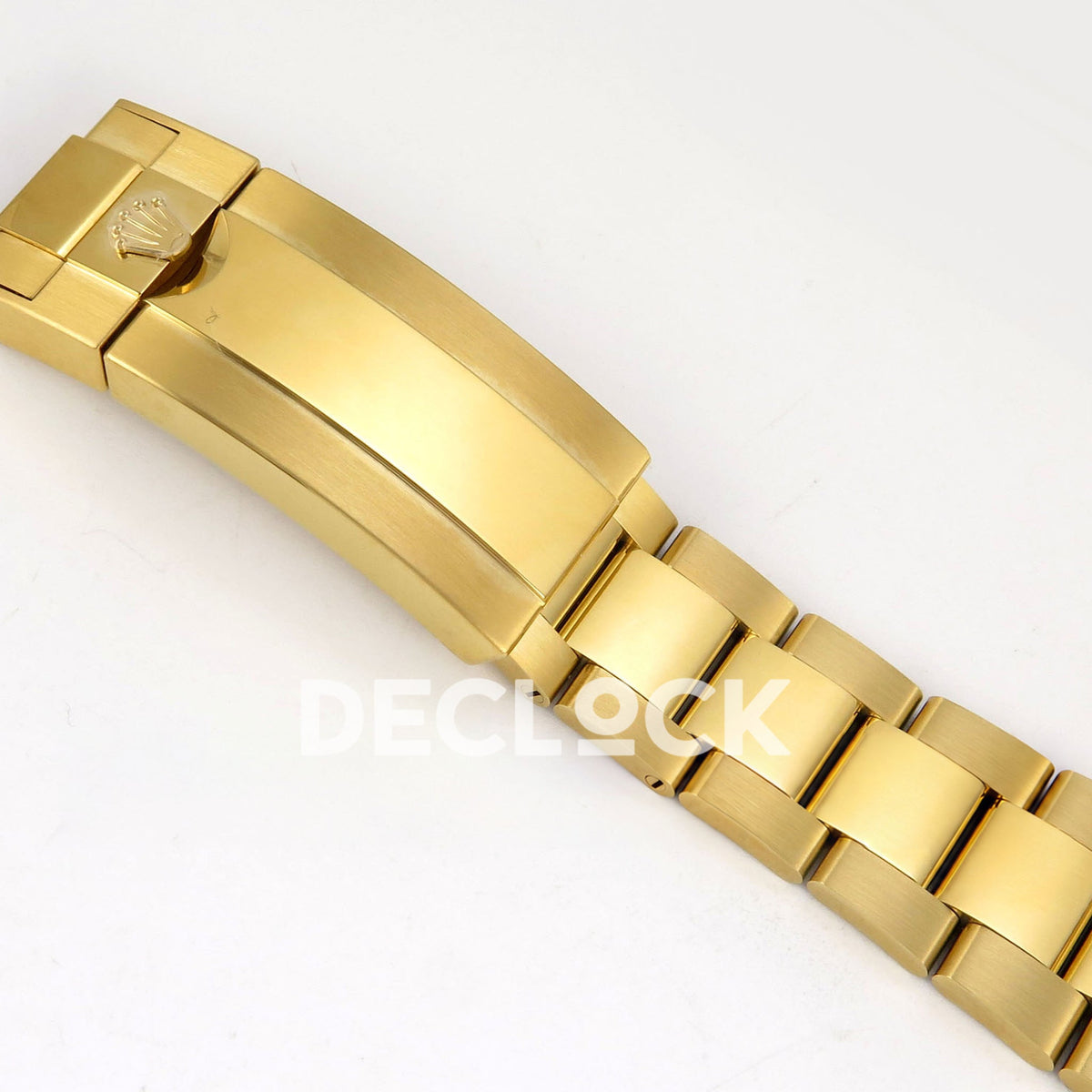 Rolex Submariner 41mm 126618LB WF Blue Dial Yellow Gold JH3235 replica - bracelet clasp