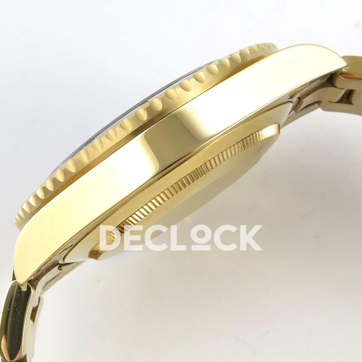 Rolex Submariner 126618LN 41mm QF Yellow Gold Black Dial QF3235 replica - case side