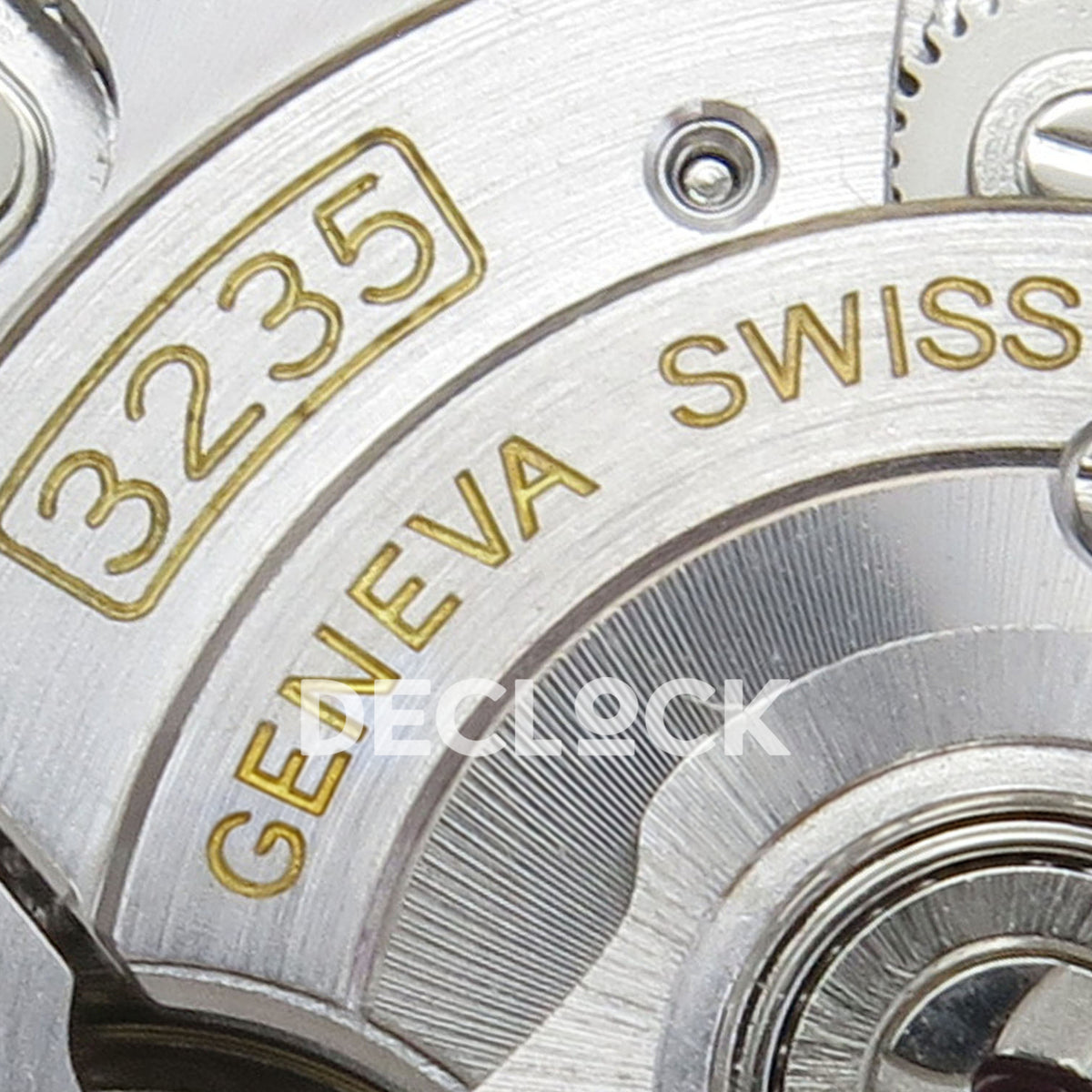 Rolex Submariner 126618LN 41mm QF Yellow Gold Black Dial QF3235 replica - movement engraving