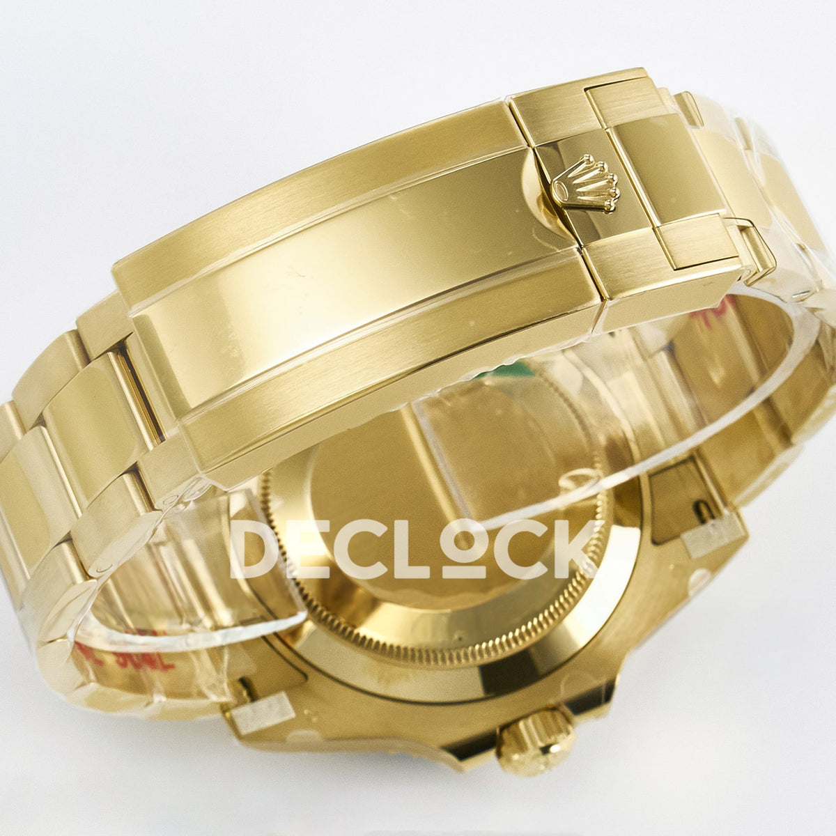 Rolex Submariner 126618LN 41mm THBF Yellow Gold Black Dial SH3235 replica - rear bracelet