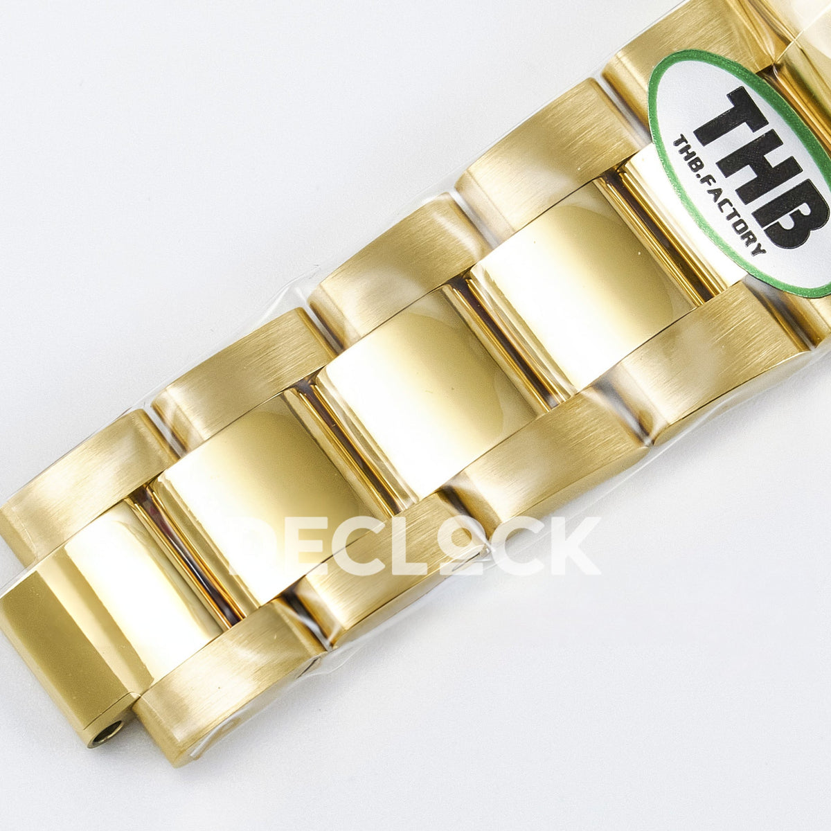 Rolex Submariner 126618LN 41mm THBF Yellow Gold Black Dial SH3235 replica - bracelet factory label