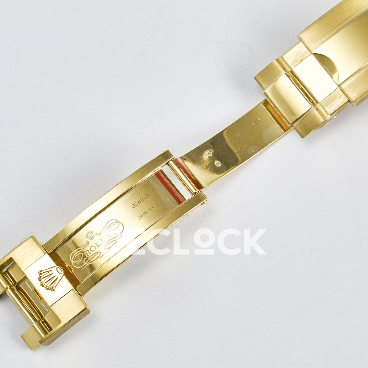 Rolex Submariner 126618LN 41mm THBF Yellow Gold Black Dial SH3235 replica - clasp open angle