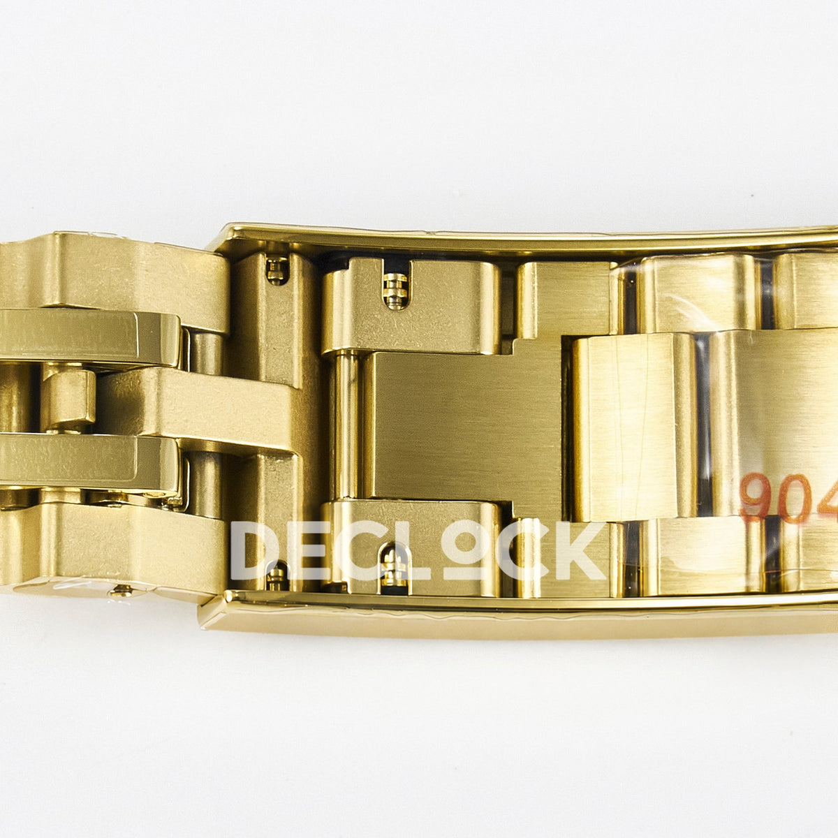 Rolex Submariner 126618LN 41mm THBF Yellow Gold Black Dial SH3235 replica - clasp underside