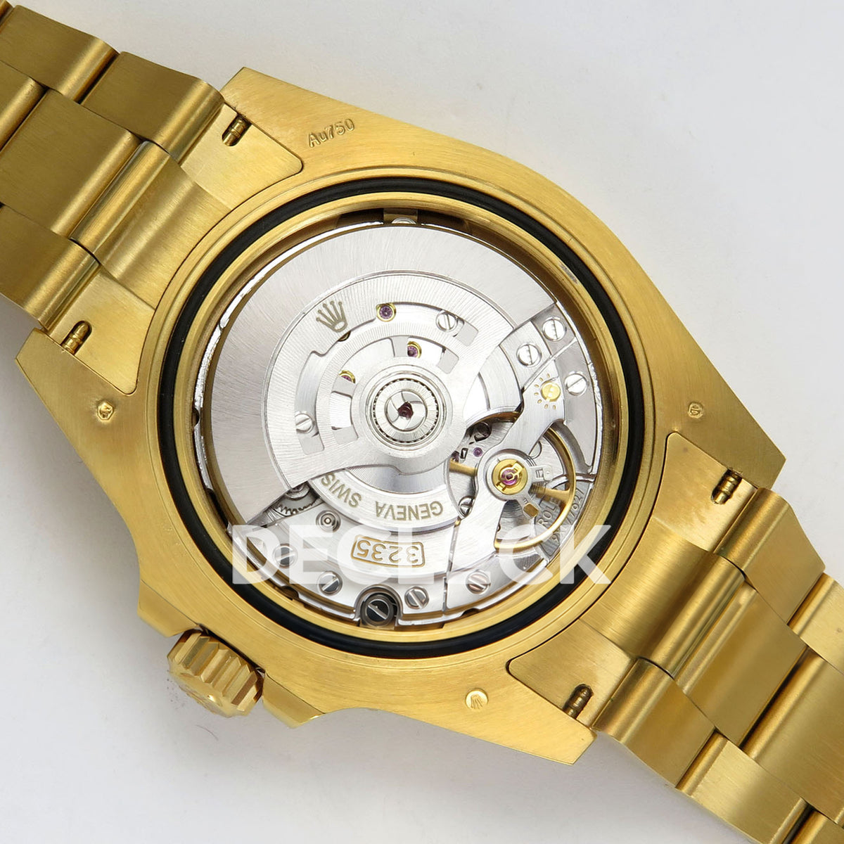 Rolex Submariner 41mm 126618LN RGF Black Dial Yellow Gold JH3235 replica - movement back