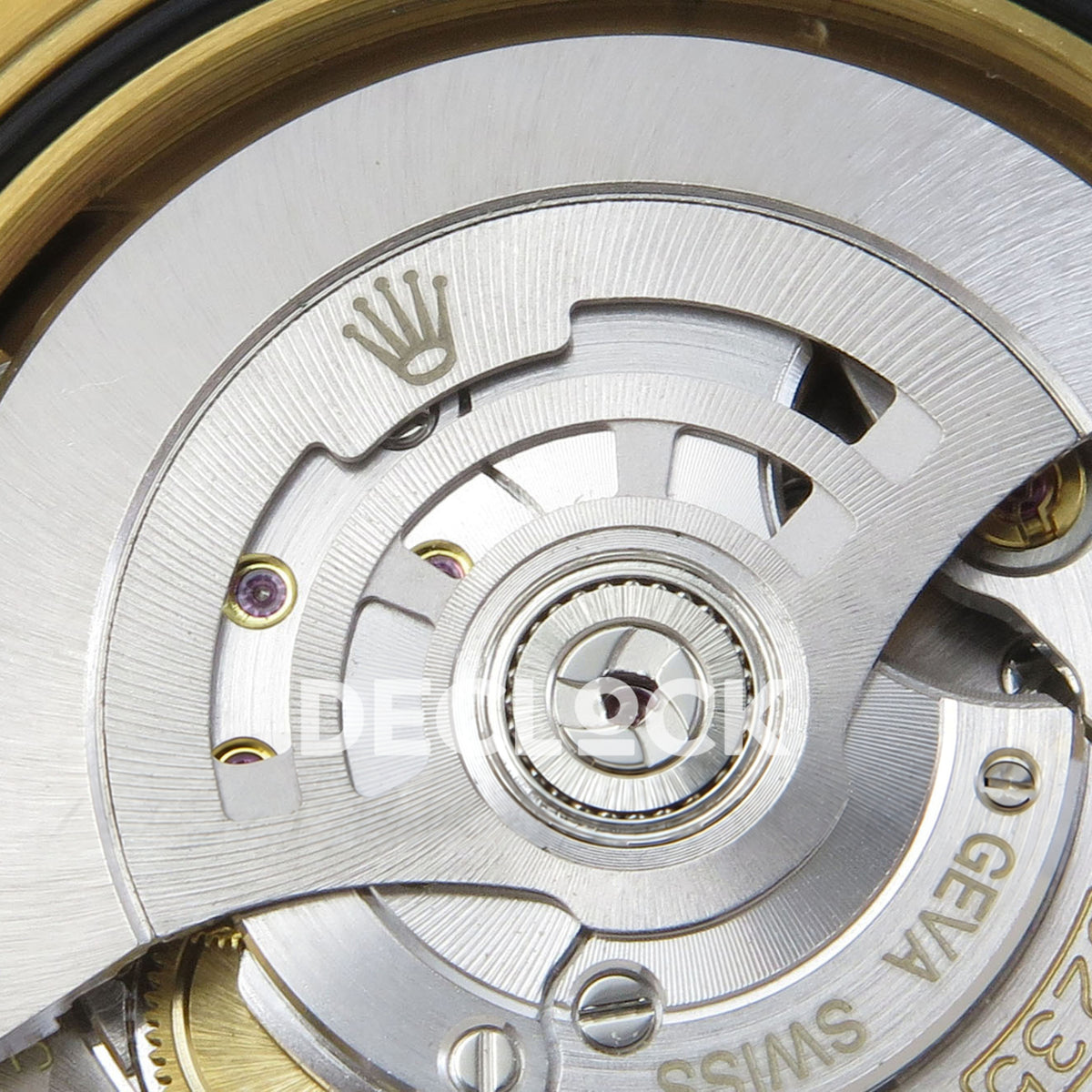 Rolex Submariner 41mm 126618LN RGF Black Dial Yellow Gold JH3235 replica - movement engraving