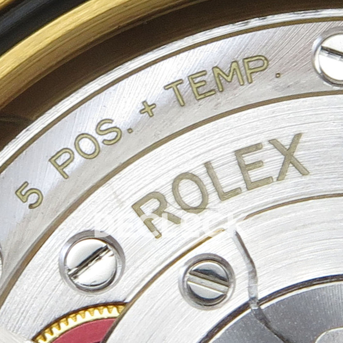 Rolex Submariner 41mm 126618LN RGF Black Dial Yellow Gold JH3235 replica - rotor closeup