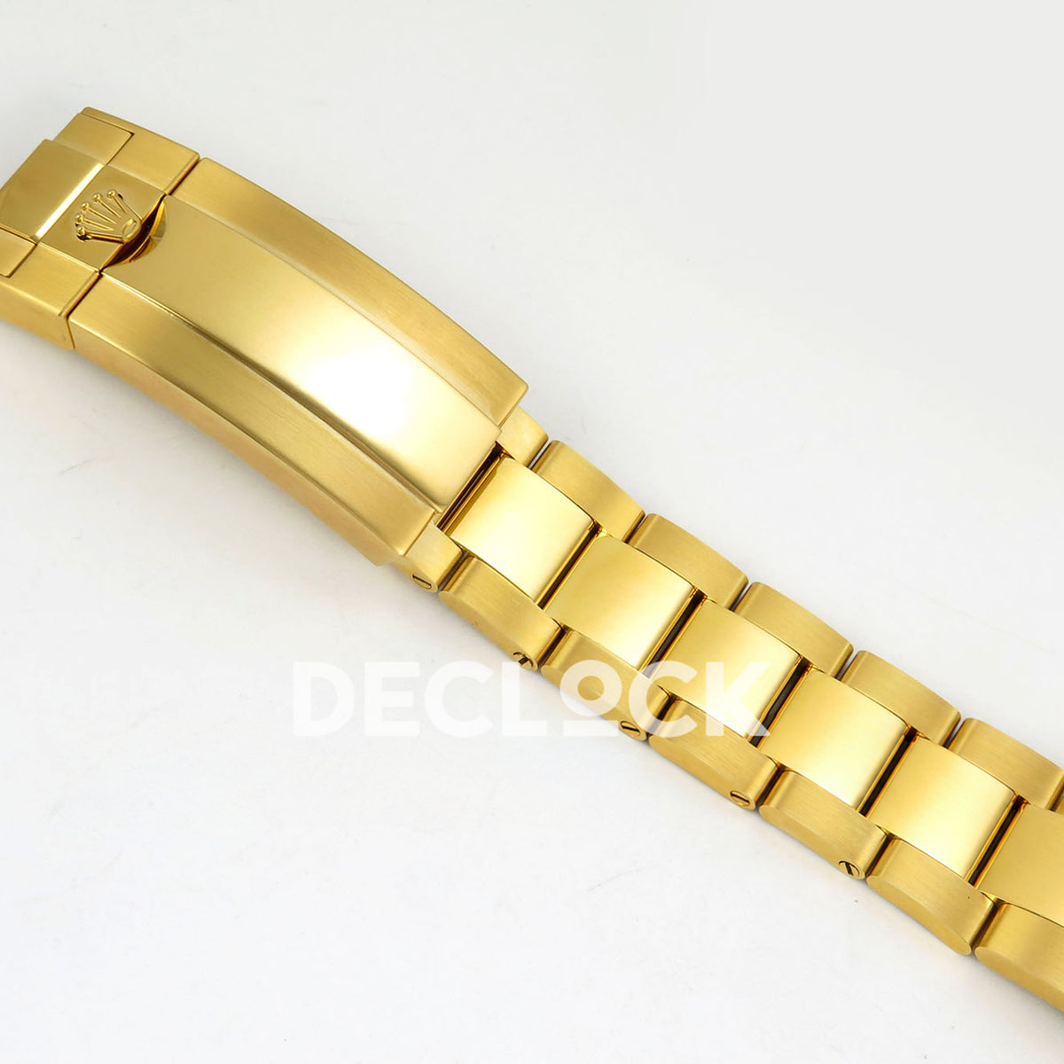 Rolex Submariner 41mm 126618LN RGF Black Dial Yellow Gold JH3235 replica - bracelet clasp