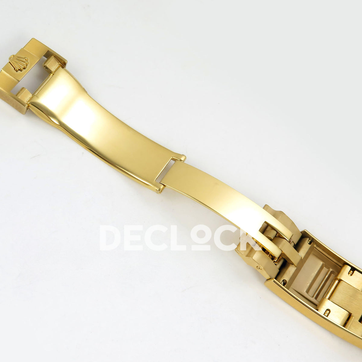 Rolex Submariner 41mm 126618LN RGF Black Dial Yellow Gold JH3235 replica - deployant interior