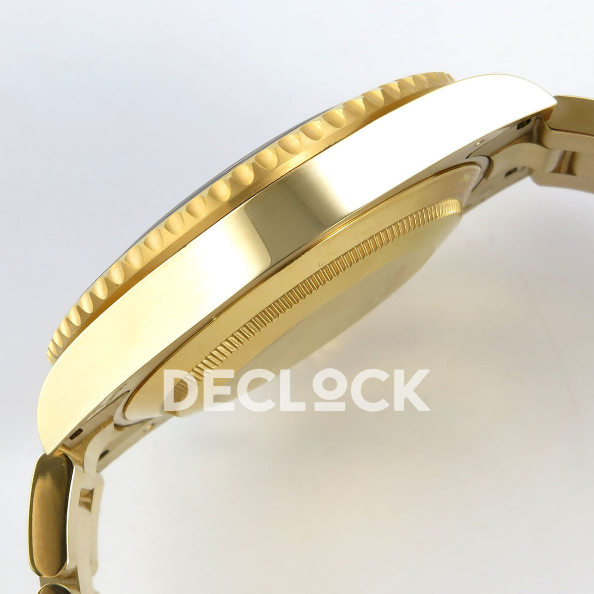 Rolex Submariner 41mm 126618LN VF Yellow Gold Black Dial DD3135 replica - case side