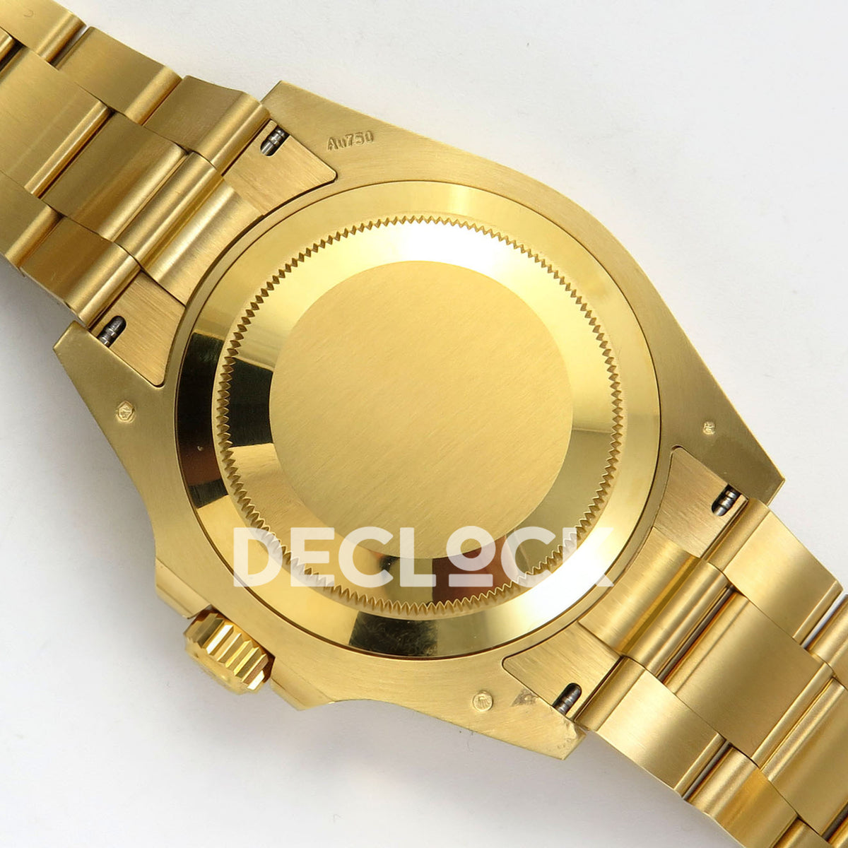Rolex Submariner 41mm 126618LN VF Yellow Gold Black Dial DD3135 replica - caseback exterior