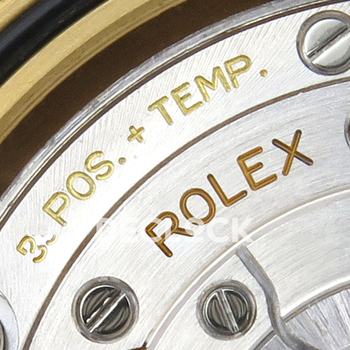 Rolex Submariner 41mm 126618LN VF Yellow Gold Black Dial DD3135 replica - movement engraving