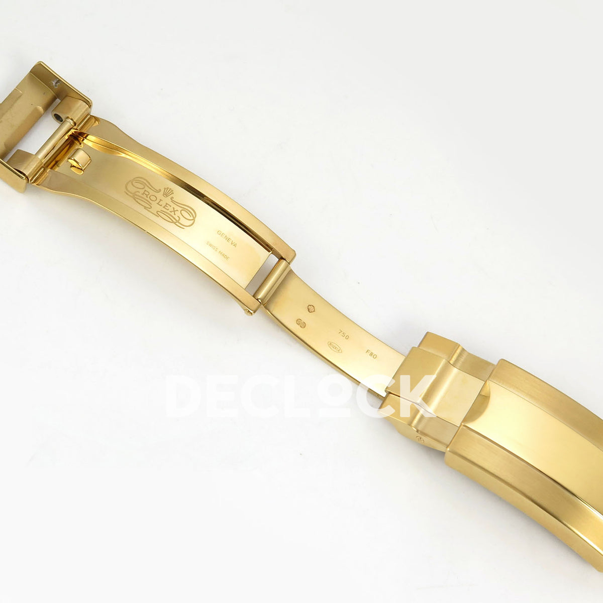 Rolex Submariner 41mm 126618LN VF Yellow Gold Black Dial DD3135 replica - deployant open