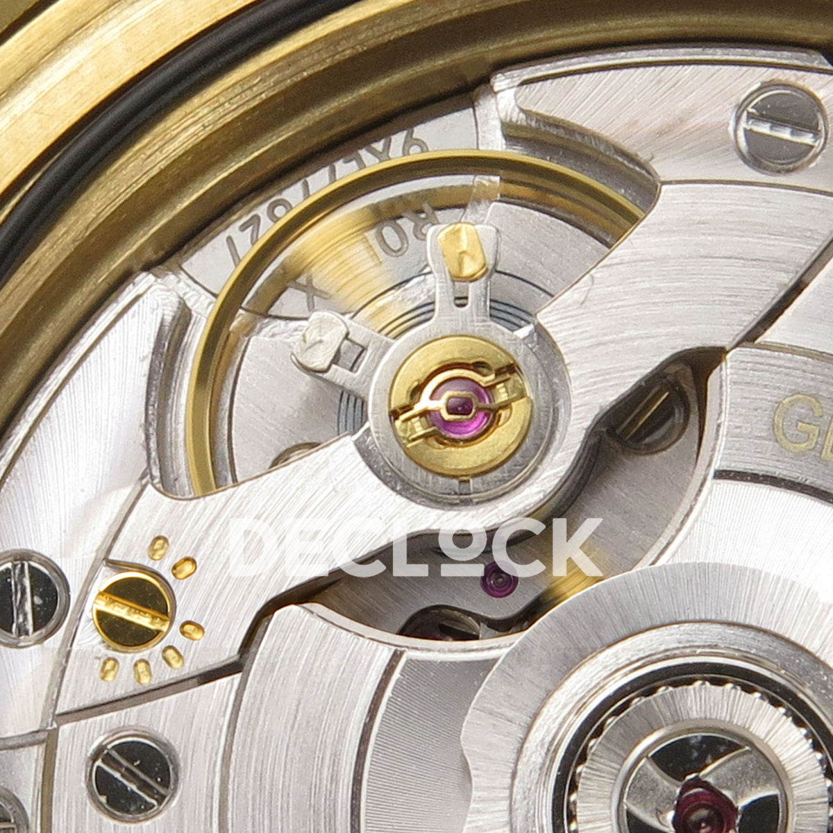 Rolex Submariner 41mm 126618LN WF Black Dial Yellow Gold JH3235 replica - jewel bridge detail