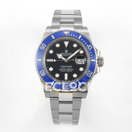Rolex Submariner 126619LB 41mm QF Black Dial Blue Bezel QF3235 replica - front