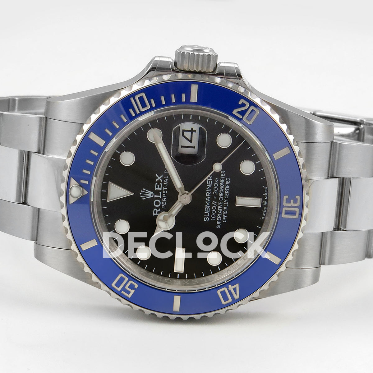 Rolex Submariner 126619LB 41mm QF Black Dial Blue Bezel QF3235 replica - full watch right