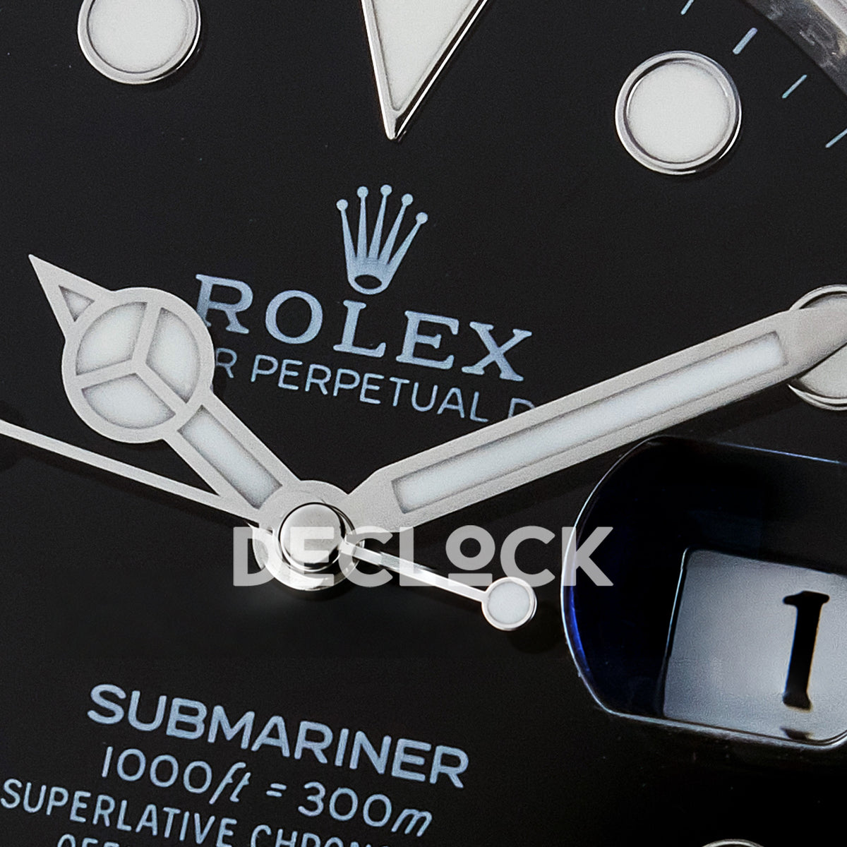 Rolex Submariner 126619LB 41mm THBF Steel Black Dial Blue Bezel SH3235 replica - dial macro