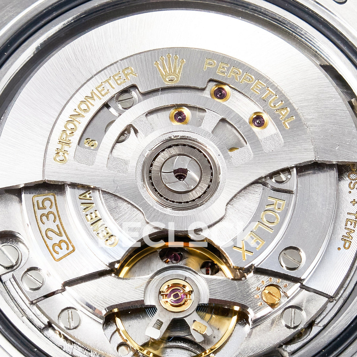Rolex Submariner 126619LB 41mm THBF Steel Black Dial Blue Bezel SH3235 replica - movement closeup