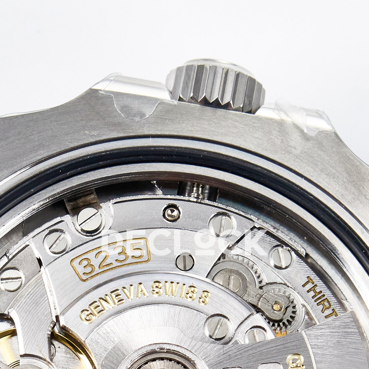 Rolex Submariner 126619LB 41mm THBF Steel Black Dial Blue Bezel SH3235 replica - movement crown side