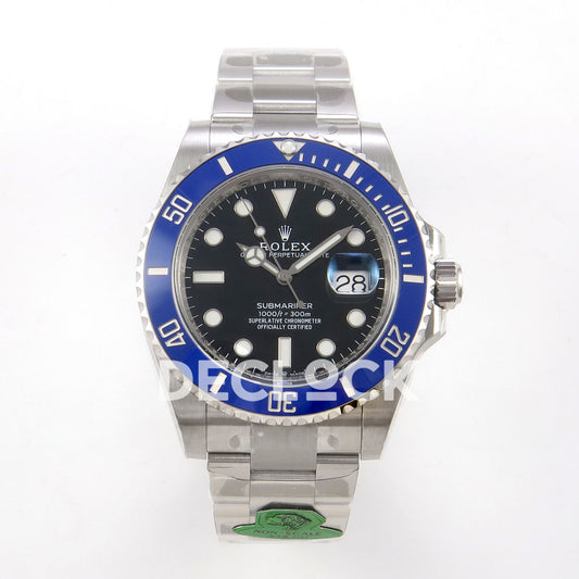 Rolex Submariner 41mm 126619LB Gold Maker Black Dial Blue Bezel JH3235 Free Sprung replica - front