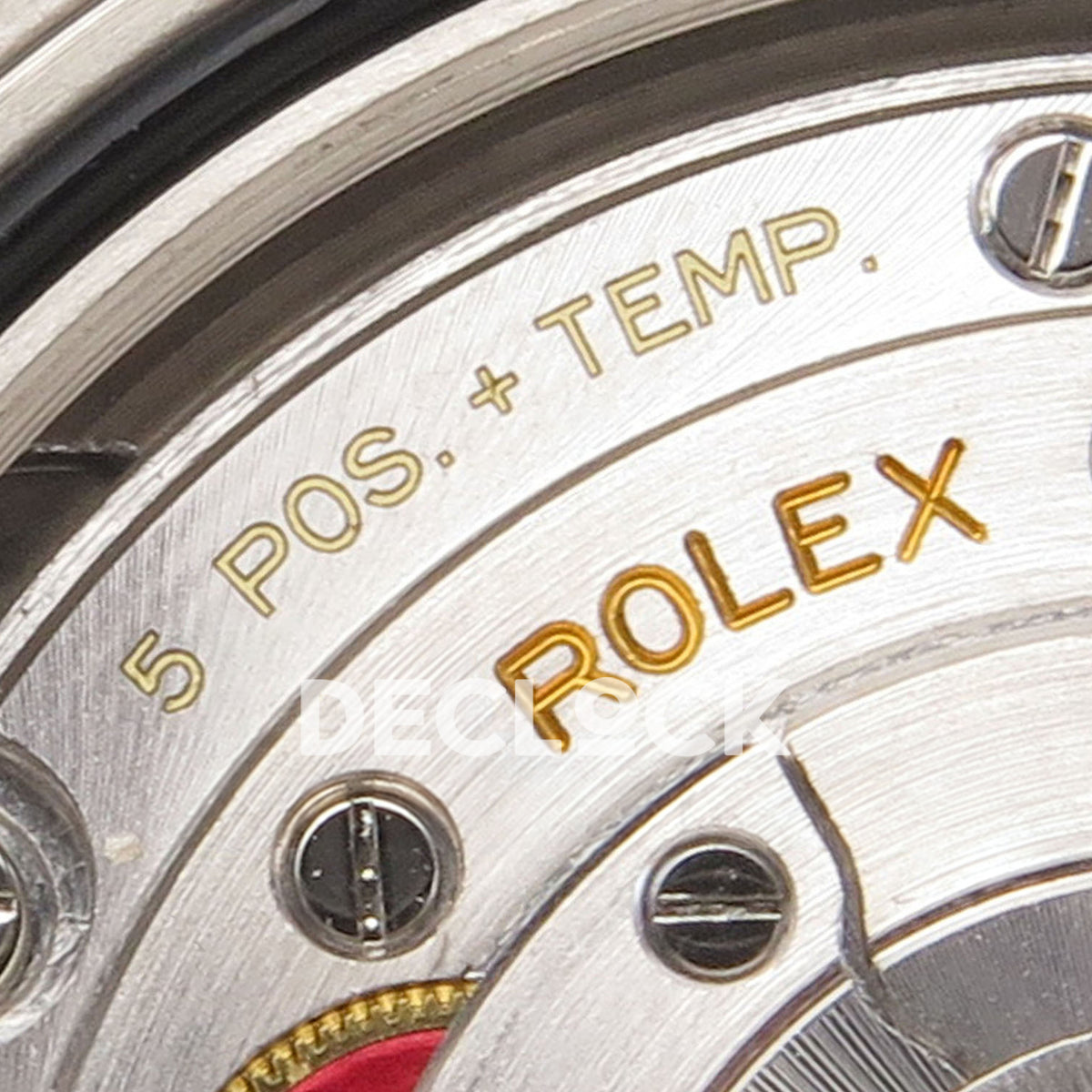 Rolex Submariner 41mm 126619LB Gold Maker Black Dial Blue Bezel JH3235 Free Sprung replica - movement engraving
