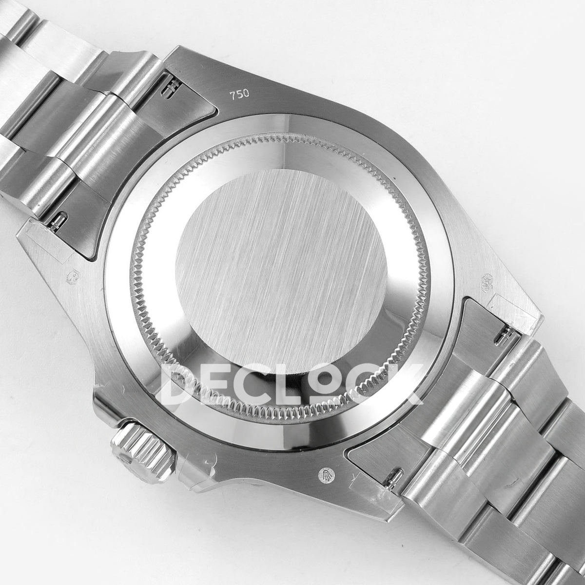 Rolex Submariner 41mm 126619LB QF Black Dial Blue Bezel JH3235 Free Sprung replica - caseback exterior