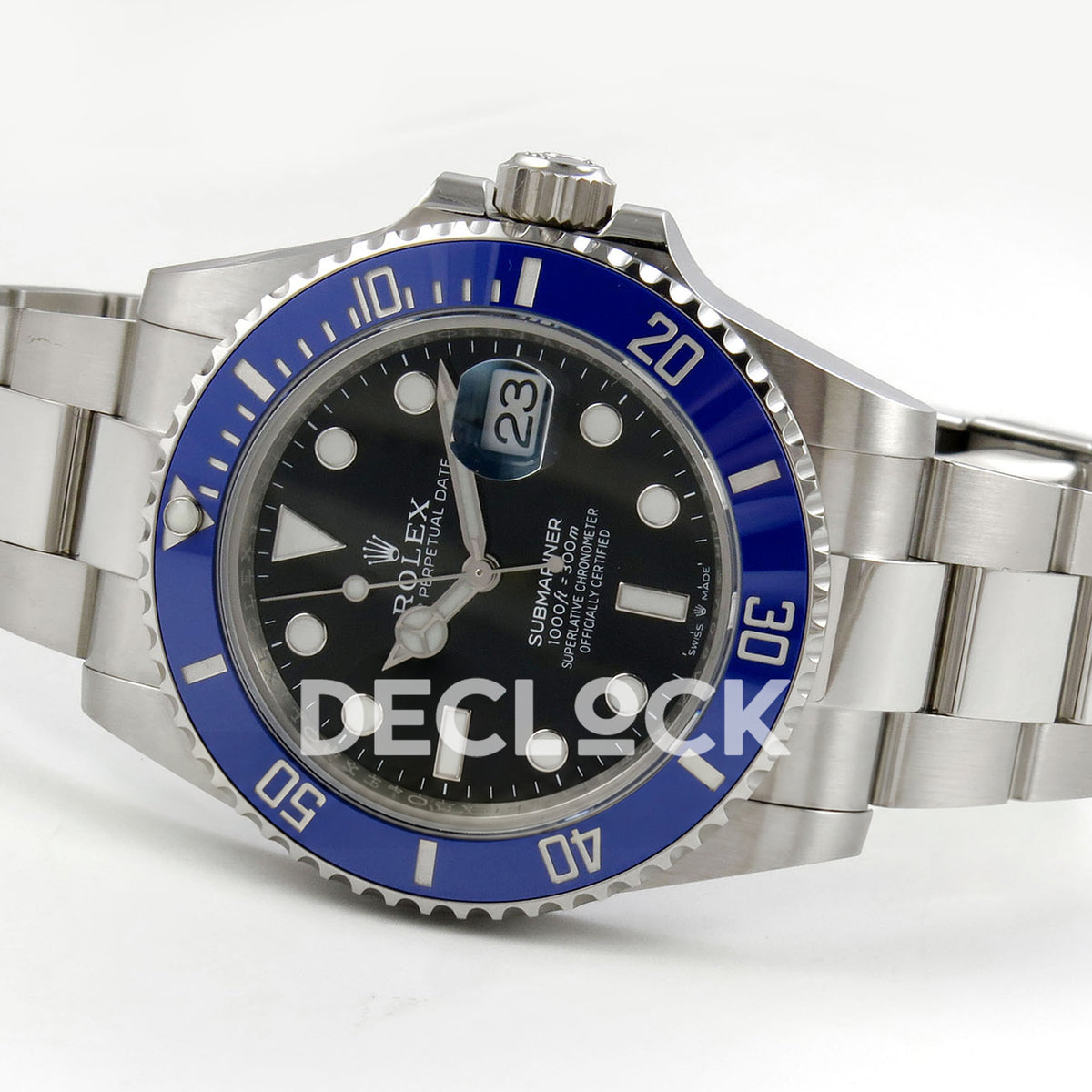 Rolex Submariner 41mm 126619LB RGF Black Dial Blue Bezel JH3235 replica - full watch right