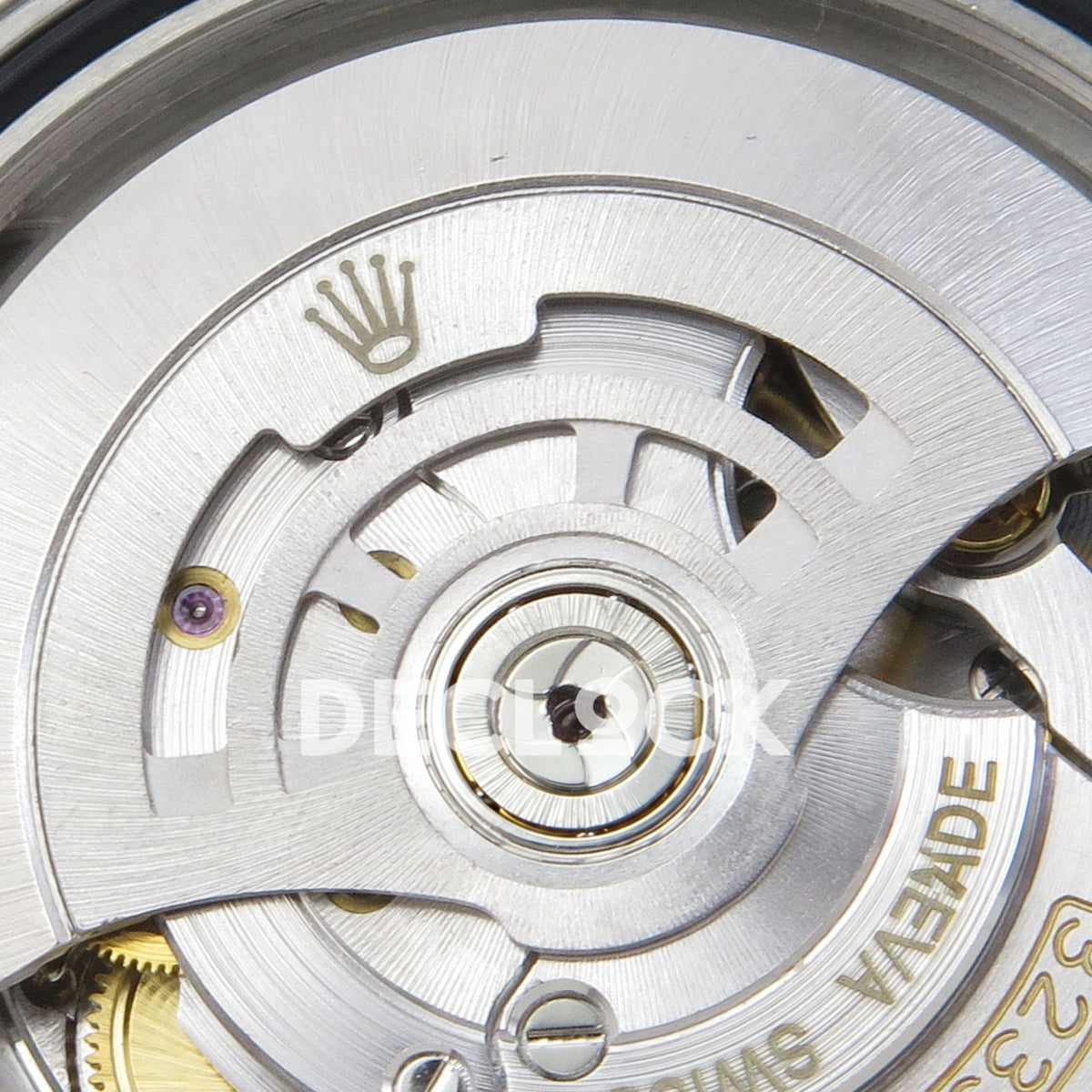 Rolex Submariner 41mm 126619LB RGF Black Dial Blue Bezel JH3235 replica - movement engraving