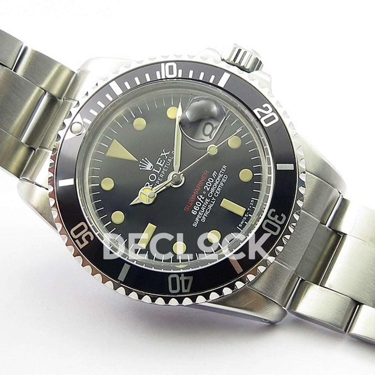 Rolex Submariner 1680 Vintage Style 2 B12 A2836 - Product detail photo 02