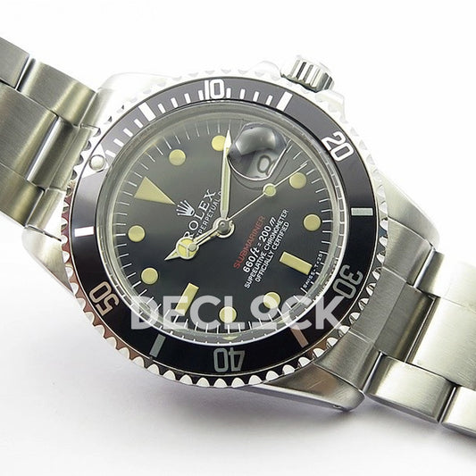 Rolex Submariner 1680 Vintage Style 2 B12 A2836 - Product detail photo 02